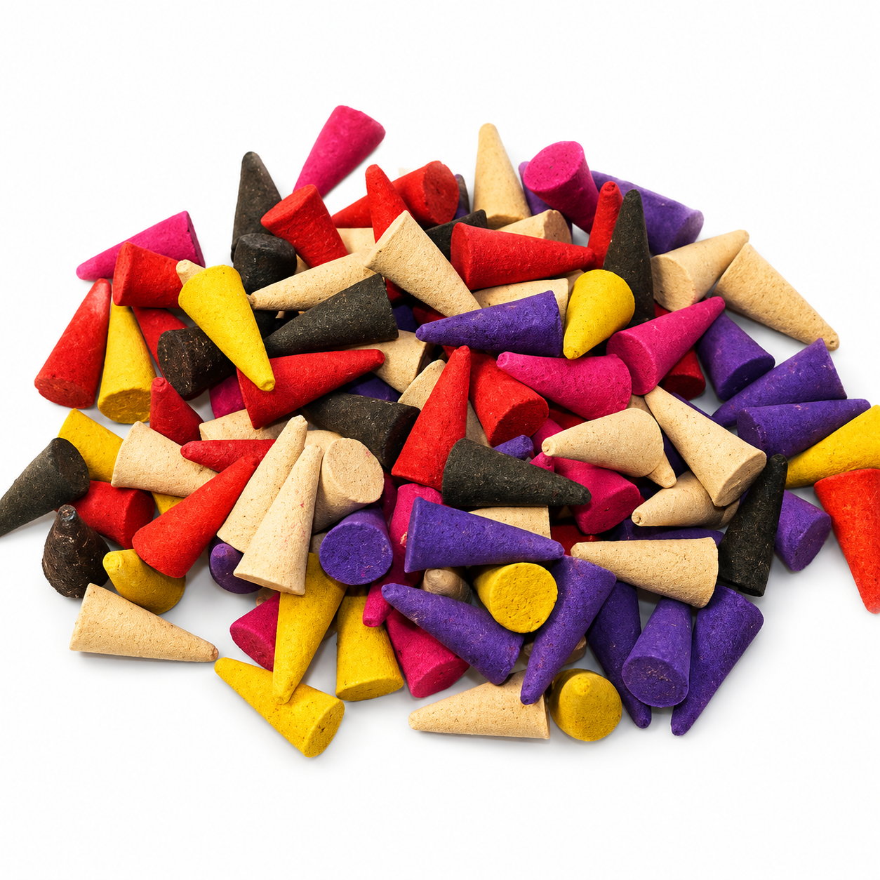 Color Dhoop Cones
